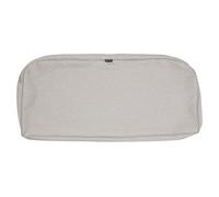 Classic Accessories Montlake Water-Resistant 41 x 18 x 3 Inch Outdoor Bench/Settee Cushion Slip Cover, Patio Furniture Swing Cushion Cover, Heather Grey, Patio Furniture Cushion Covers