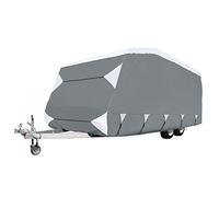 Classic Accessories Over Drive PolyPRO Deluxe Caravan Cover, Grey/Snow White (Fits 18' - 20' Trailers)