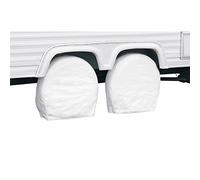 Classic Accessories Over Drive RV Wheel Covers, Wheels 33"-36" Diameter, 9" Tire Width, Snow White