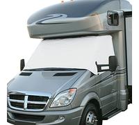 Classic Accessories Over Drive RV Windshield Cover, Dodge, Mercedes Sprinter '06-'15, White, Window Cover, Motorhome Windshield Cover, Window Sunshade Cover, Universal RV Acessories
