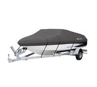 Classic Accessories StormPro Heavy Duty Boat Cover, Charcoal, Fits 16' - 18.5' L x 98" W