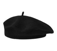 Classic Acrylic for beret Hat Soft Warm One Size Classic Acrylic | for Soft acrylic blend, warm cozy feel, retro painter silhouette, one size fits most, black beige navy