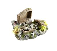 CLASSIC Action Ornament Coffin With Plants 195mm