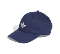 Classic Adicolor Baseball Cap with Trefoil Logo in Night Indigo by adidas Originals