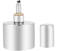 Classic Alcohol Burner, 200 ml Bunsen Burner, Small Laboratory Spirit Burner, Kitchen Alcohol Burner, Lamp Made of 304 Stainless Steel, Thickened Mini Alcohol Lamp with Wick for Biochemical Lab