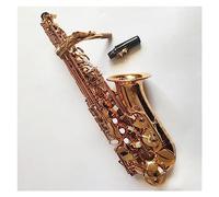 Classic Alto Saxophone With E-flat Manual Carved Pattern Sax Musical Instrument Saxophone for Student