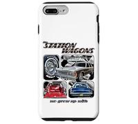 Classic american station wagon,Estate wagon,Oldtimer,vintage Case for iPhone 7 Plus/8 Plus