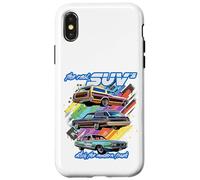 Classic american station wagon,Estate wagon,Oldtimer,vintage Case for iPhone X/XS