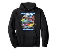 Classic american station wagon,Estate wagon,Oldtimer,vintage Pullover Hoodie