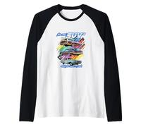 Classic American Station Wagon,Estate Wagon,Oldtimer,Vintage Raglan Baseball Tee