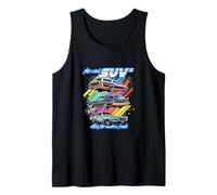 Classic American Station Wagon,Estate Wagon,Oldtimer,Vintage Tank Top