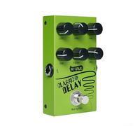 Classic Analog Delay Effect Pedal - 600Ms Maximum Delay, True Bypass, Metal Shell, Green, 114X68x47mm
