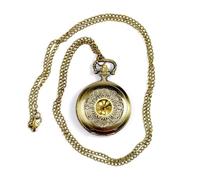 Classic and Nostalgic Broken Flower Hollow Out Fashion Small Leaf Pocket Watch Palace Men and Women Antique Gift Watch