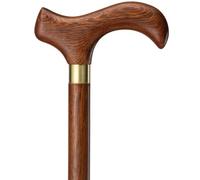 Classic and Practical Walking Cane for Elderly, Durable Wooden Non-Slip Stick,Omic Bird-Back Grip