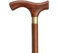 Classic and Practical Walking Cane for Elderly, Durable Wooden Non-Slip Stick,Omic Bird-Back Grip