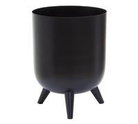 Orsina Classic And Timeless Design Vase, Iron Constructed Flower Vase, Easy To Maintain Black Vase For Flowers