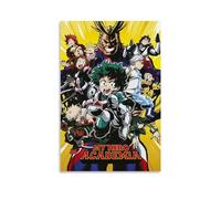 Classic Anime My Hero Poster Academia Season 1 Poster Decorative Painting Canvas Wall Posters And Art Picture Print Modern Family Bedroom Decor Posters 24x36inch(60x90cm)