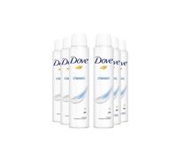 Classic 'Antiperspirant' 48H Sweat Protection Deo for Women 200ml,6pk Dove White One Size