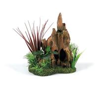 CLASSIC Aquarium Ornament Stump Pinnacle Garden 8"