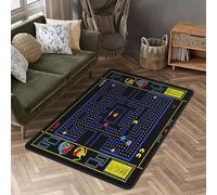 Classic Arcade Games Rug Retro 90s Arcade Theater Style Popular Game Room Area Rug for Living Room Playroom Home Decor Carpet Modern Fun Rug 2' x 3'