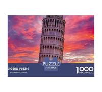 Classic Architecture 1000 Piece Jigsaw Puzzle Building for Age 12+ Challenging Gift Memory Games Stress Relief 38x26cm/1000pcs