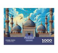 Classic Architecture 1000 Piece Puzzles Building for Age 12+ Educational Activities Memory Games Relaxing 70x50cm/1000pcs
