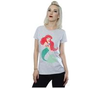 Classic Ariel Cotton T-Shirt Disney Princess Grey S
