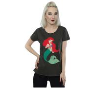 Classic Ariel Cotton T-Shirt Disney Princess Mid Grey XS