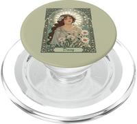 Classic Art Nouveau Daisy PopSockets PopGrip for MagSafe