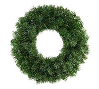 Classic Artificial 40cm Christmas Wreath Decoration Door Artificial Green Xmas Wreath