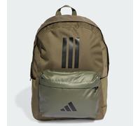 adidas Unisex CLASSIC THREE STRIPES BACKPACK BACK TO SCHOOL, olive strata/black, One Size