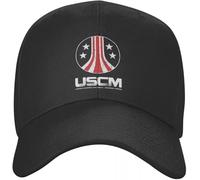 Classic Baseball Cap Custom Nostromo Aliens Colonial Marines Baseball Cap Sports Women Men's Adjustable Dad Hat Autumn Snapback Caps Trucker Hats Gift Black Cool