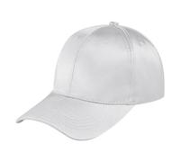Classic Baseball Cap for Men Women Solid Colour 6 Panel Snapback Cap Breathable Adjustable Hip Hop Hat UV-Protection Cap for Outdoor Activities Sport Running Casual Sun Visor Hat (56-58cm) White