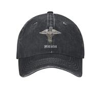 Classic Baseball Caps House MD Snakes on a Cane Unisex Style Distressed Washed Hats Cap Casual Outdoor Summer Gift Snapback Hat Fashion Retro Essential for Summer