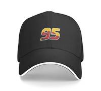 Classic Baseball Caps Lightning McQueen Go 95 s Outdoor Solid Hip Hop Hat Sun Caps Snapback Hats Fashion Retro Essential for Summer Gift