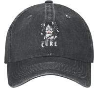 Classic Baseball caps The Cure Rock Band Merch Unisex Baseball Cap Rock and Roll Distressed Washed Hats Vintage Outdoor Summer Adjustable Fit Dad Hat Christmas Party Gifts