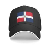 Classic Baseball Dominican Republic Flag Caps Unisexblack Outdoor Baseball Sandwich Dominican Republic Flag Hats