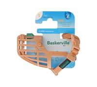 Classic Basket Dog Muzzle Baskerville Tan Size 9