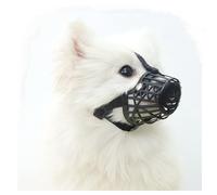 Classic Basket Dog Muzzle,Dog can Pant and Drink,Breathable Adjustable Plastic Muzzle for Small Medium Large Dogs,Prevent Biting Barking and Chewing (Black, 1#XXS)