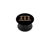 Classic Bear Honey Bow PopSockets Adhesive PopGrip