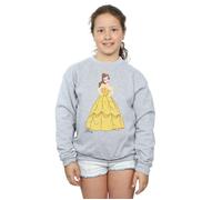 Classic Belle Sweatshirt Disney Princess Grey 12-13 Years