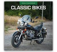 Classic Bikes 2026 Square Wall Calendar: Original Red Robin Publishing Ltd-Kalender [Mehrsprachig] [Kalender]