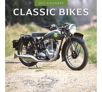 Classic Bikes - 2027 Square Wall Calendar - by Red Robin Publishing