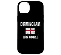 Classic Birmingham Born And Bred England Flag Men Women Kids Case for iPhone 14 Plus