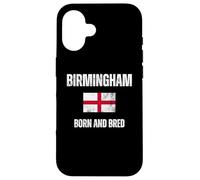 Classic Birmingham Born And Bred England Flag Men Women Kids Case for iPhone 16