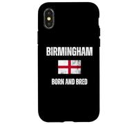 Classic Birmingham Born And Bred England Flag Men Women Kids Case for iPhone X/XS