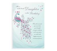 Classic Birthday Card Daughter - 9 x 6 inches - Regal Publishing