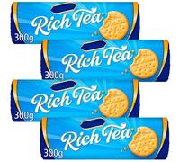 Classic Biscuit Bundle With McVities Rich Tea Biscuits 300g (4 Pack)