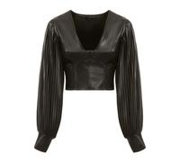 Classic Black Basic Tops for Women - female - Guess - Blouses - Black - XS - Blouses & Shirts XS