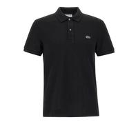 Classic Black Cotton Polo Shirt - male - Lacoste - Polo Shirts - Black - 2XL - Tops 2XL